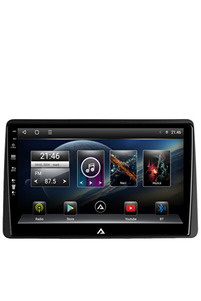 AutoDrop Dacia Duster Navigation (2018-2021), Android 12, P-Octacore / 2GB RAM + 32GB ROM, 10.1 Inch