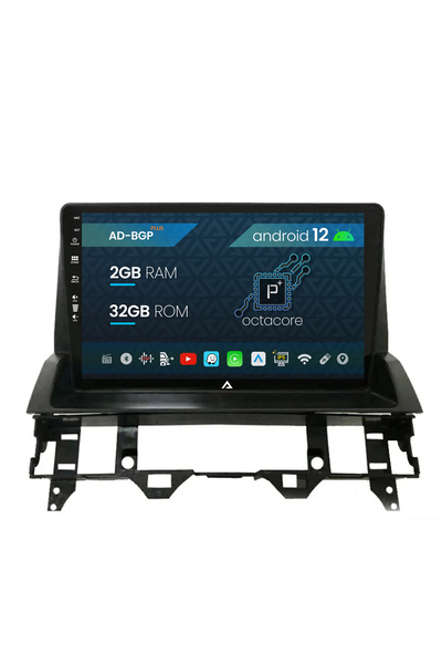AutoDrop Navigatie Mazda 6 (2002-2008), Android 12, P-Octacore / 2GB RAM + 32...