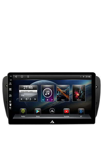 AutoDrop Navigatie Seat Ibiza (2009-2013), Android 12, P-Octacore / 2GB RAM + 32GB ROM, 9 Inch