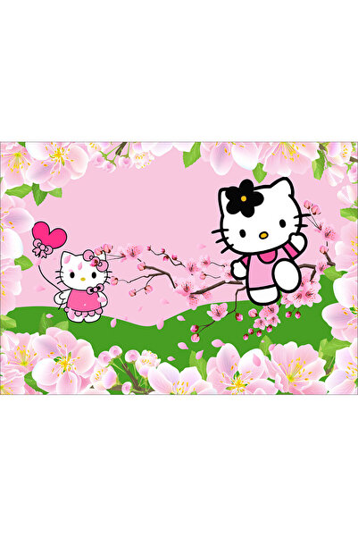 VIODESIGN Fototapet Copii, Hello Kitty in Padure, autoadeziv, multicolor,120x...
