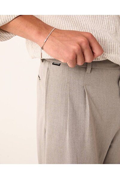 Genel Markalar Erkek Baggy Fit Kumaş Pantolon