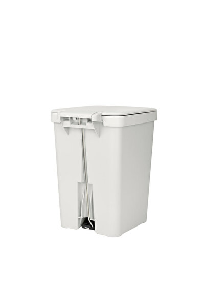 Brabantia StepUp Pedal Bin 1008483, 25 l, -friendly materials, Large opening, Light grey