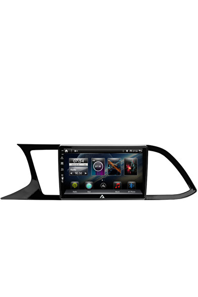 AutoDrop Navigation compatible with Seat Leon 3 (2014-2020), Android 12, P-Octacore / 2GB RAM + 32GB ROM, 9 Inch