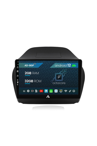 AutoDrop Navigatie Hyundai IX35 (2009-2015), Android 12, P-Octacore / 2GB RAM...