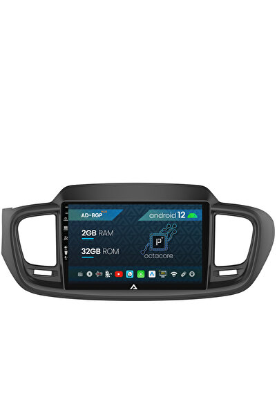 AutoDrop Navigatie Kia Sorento (2014+), Android 12, P-Octacore / 2GB RAM + 32...