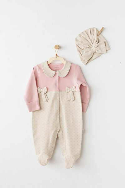 andywawa Ac26043 Hat Set You Are Special Jumpsuit Set Pink