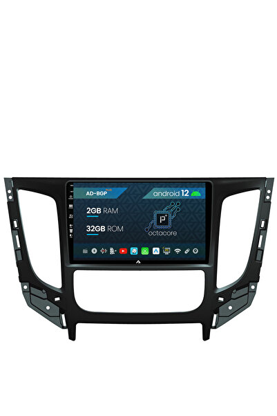 AutoDrop Навигация Mitsubishi L200 (2014-2020), Android 12, P-Octacore / 2GB ...