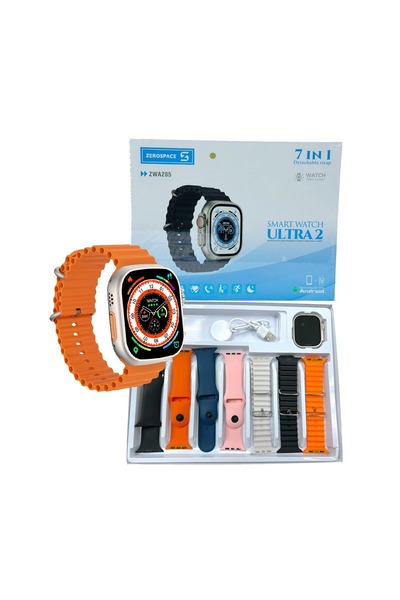 ZEROSPACE Smart watch with 7 Straps waterproof round shape dial connected sport smart