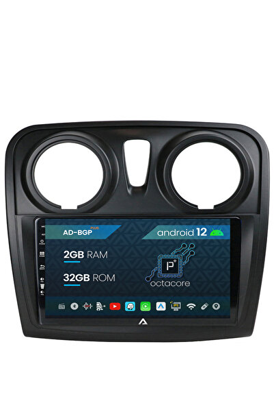 AutoDrop Navigatie Dacia Sandero, Logan, Android 12, P-Octacore / 2GB RAM + 3...