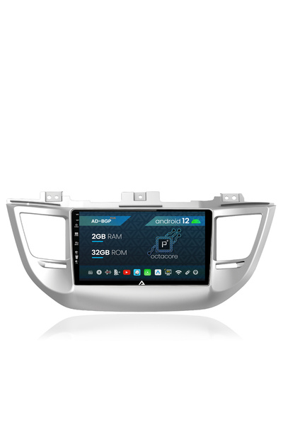 AutoDrop Navigatie Hyundai Tucson 3 (2015-2018), Android 12, P-Octacore / 2GB RAM + 32GB ROM, 9 Inch