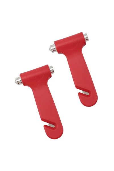 dalimag Professional Glass Breaker, Set of Two, Red