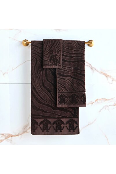 Generic Roberto Cavalli Home 550 GSM Okapi Cotton Hand Towel - 50x90 cm