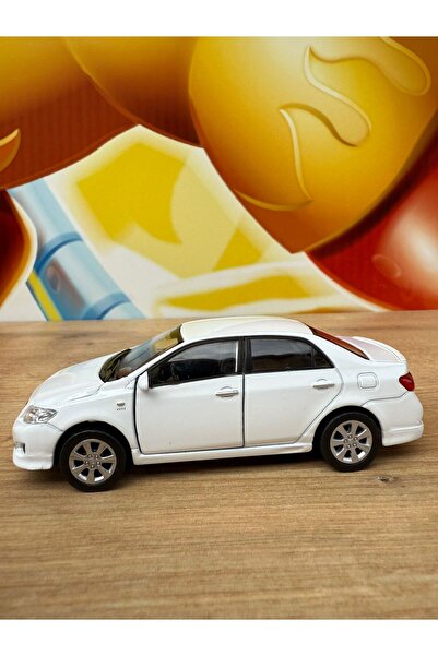 scntoys Welly Toyota Corolla 1/36 Scale 12cm Diecast Model Car 2009 Model Toyota Corolla White Car