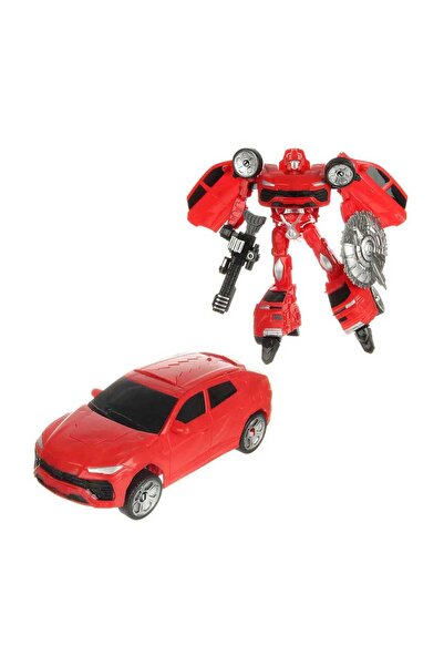 Sunman Transformer Police Robots Red
