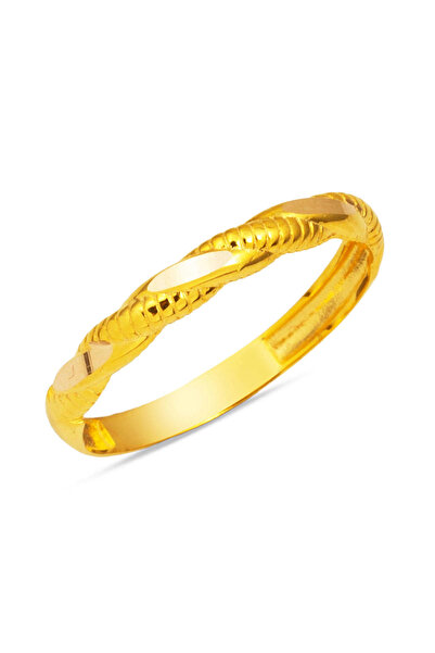 Bilezikci 14 Ayar Altın Burma Yüzük