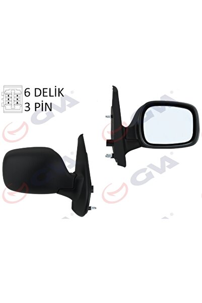 GVA 7700354639 DIŞ DİKİZ AYNASI SOL FIORINO-BIPPER-NEMO 07> ELEKTRİKLİ+KATLAN...