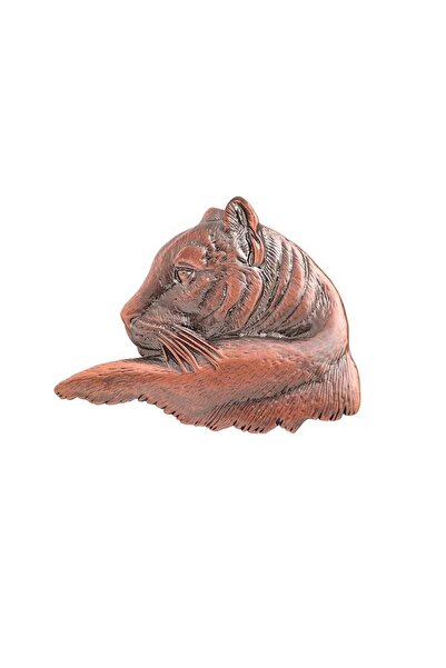 Pursehuit Πορτοκαλί καρφίτσα, σχήμα τίγρης, Lindis C2