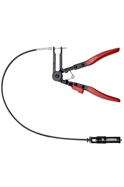 TOPTUL Cleste JDAM0163 flexibil pentru coliere cu bovden TOPTUL, cablu 630 mm, lungime cleste 225 mm, desch