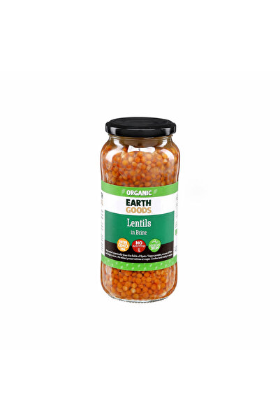 Earth Goods Organic عدس في محلول ملحي - 345 غرام × 12
