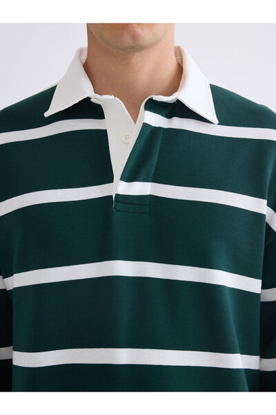 LC Waikiki Ανδρικό φούτερ με μακρυμάνικο γιακά πόλο νέας σεζόν