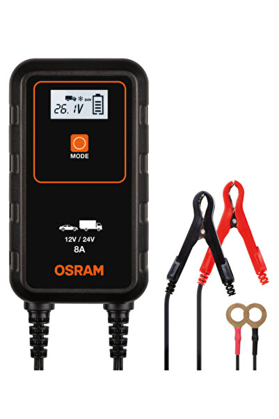 Osram Redresor pentru baterie auto Battery Charge 908 OEBCS908, 12/24V, curen...