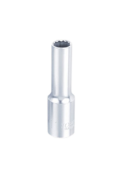 TOPTUL BAEF1609 TOPTUL deep socket wrench, 1/2 inch square drive, bi-hexagonal profile, opening