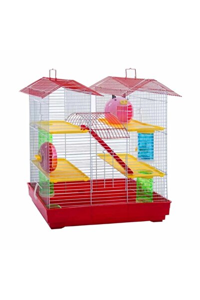 Nanbell Hamster Gonzales Kafesi 40X26X39 cm