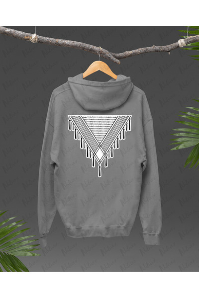 Nulivez Palestine Design Back Printed, High Quality Unisex Oversize Hoodie