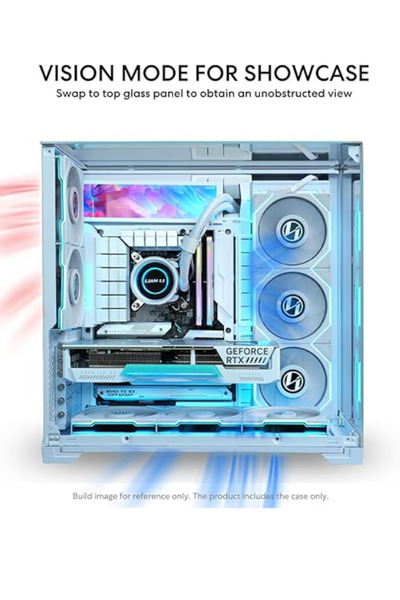 Lian Li Lian Li O11 Vision Compact Rust-Resistant ATX Mid Tower Case
