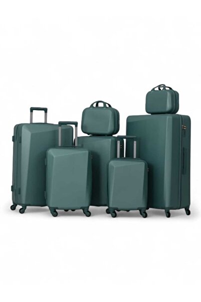 Red Sea طقم شنط سفر دبش-مكون من7قطع -بكفرات مرنه -وقفل رقمي ثابت متوفر بعدة الوان