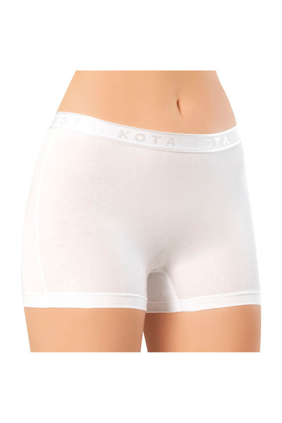 Astra Plus Boxer lungi din bumbac pieptănat pentru femei, culori și modele asortate, pachet de 6 - culori multiple - ASTPSKOWTAO50G00-COK