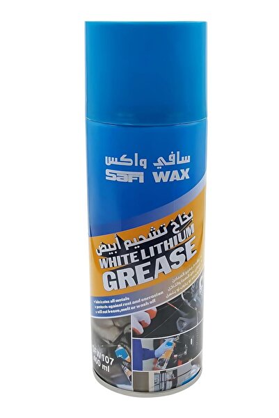 Biki بخاخ شحوم ليثيوم أبيض مع تزييت فائق، وحماية من الصدأ، وتركيبة مقاومة للم...