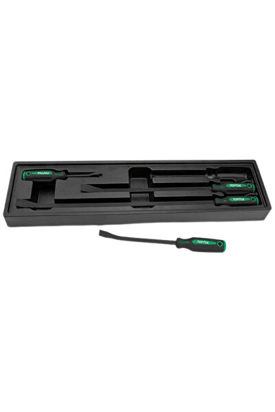 TOPTUL Lever kit JGAT0402, length 203 mm, 305 mm, 457 mm, 610 mm, storage box