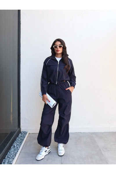 ESRAHELVACI Σετ αλεξίπτωτου με λάστιχο στη μέση και κορδόνι πρόσδεσης