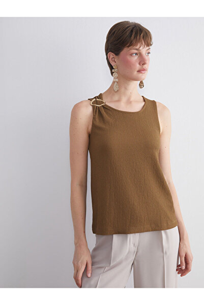 LC Waikiki Özmarka Новий сезон Велосипедна блузка з коміром