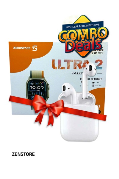 Zen Store Ultra Watch Set 7 STRAP with AirPods2 Good Quality