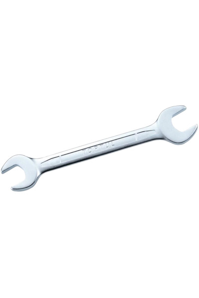 TOPTUL Open-end wrench: AAEJ3032, wrench opening 30x32 mm, length 294 mm, chrome vanadium, satin finish
