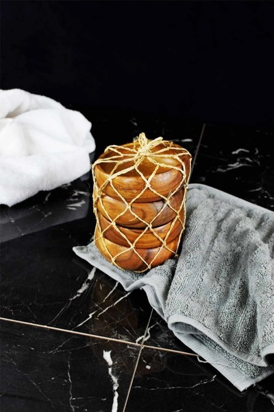 Home Snack Bowl Acacia Round Snack Bowl 10 Cm Restaurant Restaurant Tea Garden