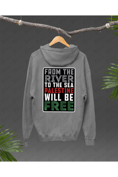 Nulivez Palestine Design Back Printed, High Quality Unisex Oversize Hoodie