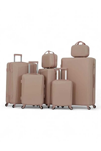 Red Sea طقم شنط سفر دبش-مكون من7قطع -بكفرات مرنه -وقفل رقمي ثابت متوفر بعدة الوان