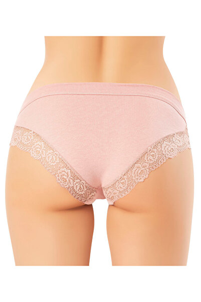 Astra Plus Chiloți cu detalii din dantelă pentru femei, cu culori și modele diferite, pachet de 6 - culori multiple - ASTPSKOXTAQ51J06-COK