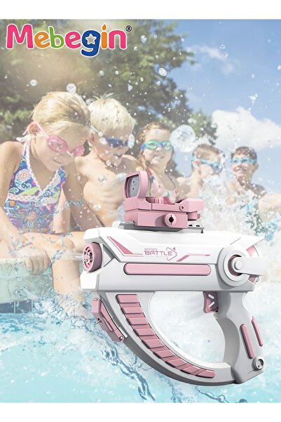 MEBEGIN محقنة مياه كهربائية كبيرة السعة، عملاق هيدروليكي بمدى طويل، آمنة للاس...