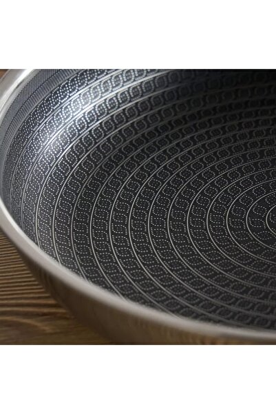 Generic Master Pro Triply Stainless Steel Frying Pan - 24 cm