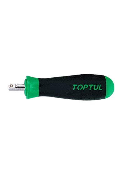 TOPTUL CAIP0814 handle, tubular screwdriver, 1/4 inch square drive, total length 135 mm, length