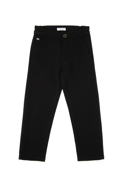 U.S. Polo Assn. Boy's Black Canvas Trousers 50317274-Vr046