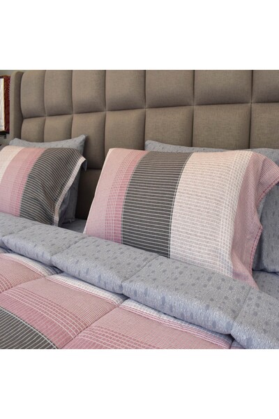 Ferrucci Frochi Multicolor Duvet Set, 6 Pieces, Double