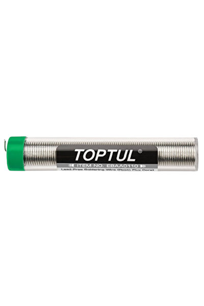 TOPTUL Tub de fludor EBAA0110, 17 g, diametru 1 mm, temperatura de topire 227 °C