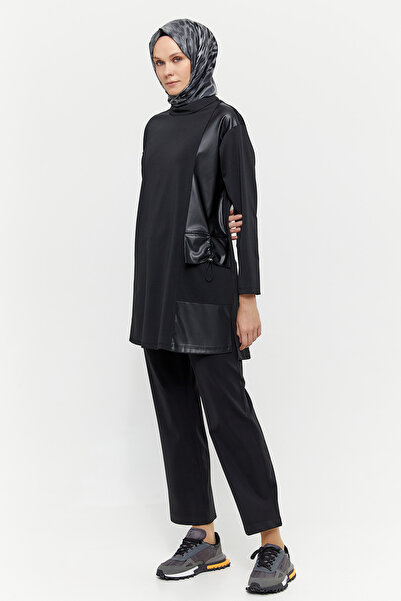 Setrms Deri Detaylı İkili Takım