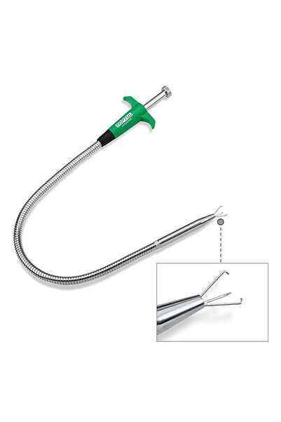 TOPTUL Elastic recuperator JJCG0350 TOPTUL, length 500 mm, maximum opening 32 mm, plastic handle