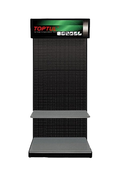 TOPTUL Panou TDAD2192, 920x450x2100 mm, metalic, negru, metalic display și po...